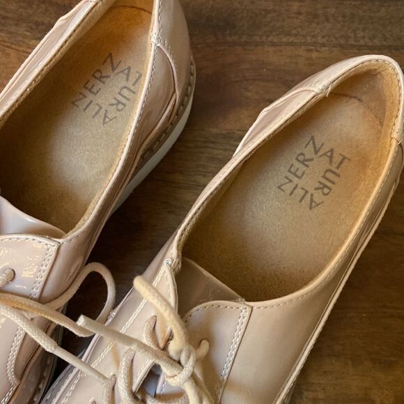 NATURALIZER Emme Casual Patent Oxford Shoes Size 9M - Picture 7 of 10